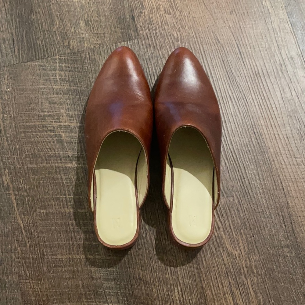 Nisolo mules.